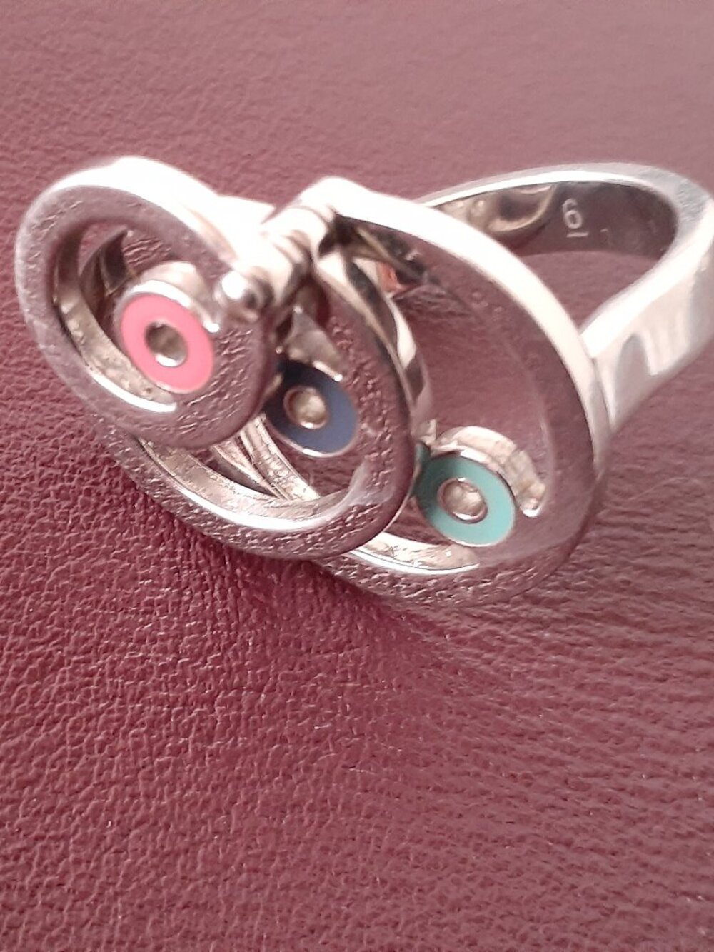 Bague Swatch en acier Inoxydable taille 6